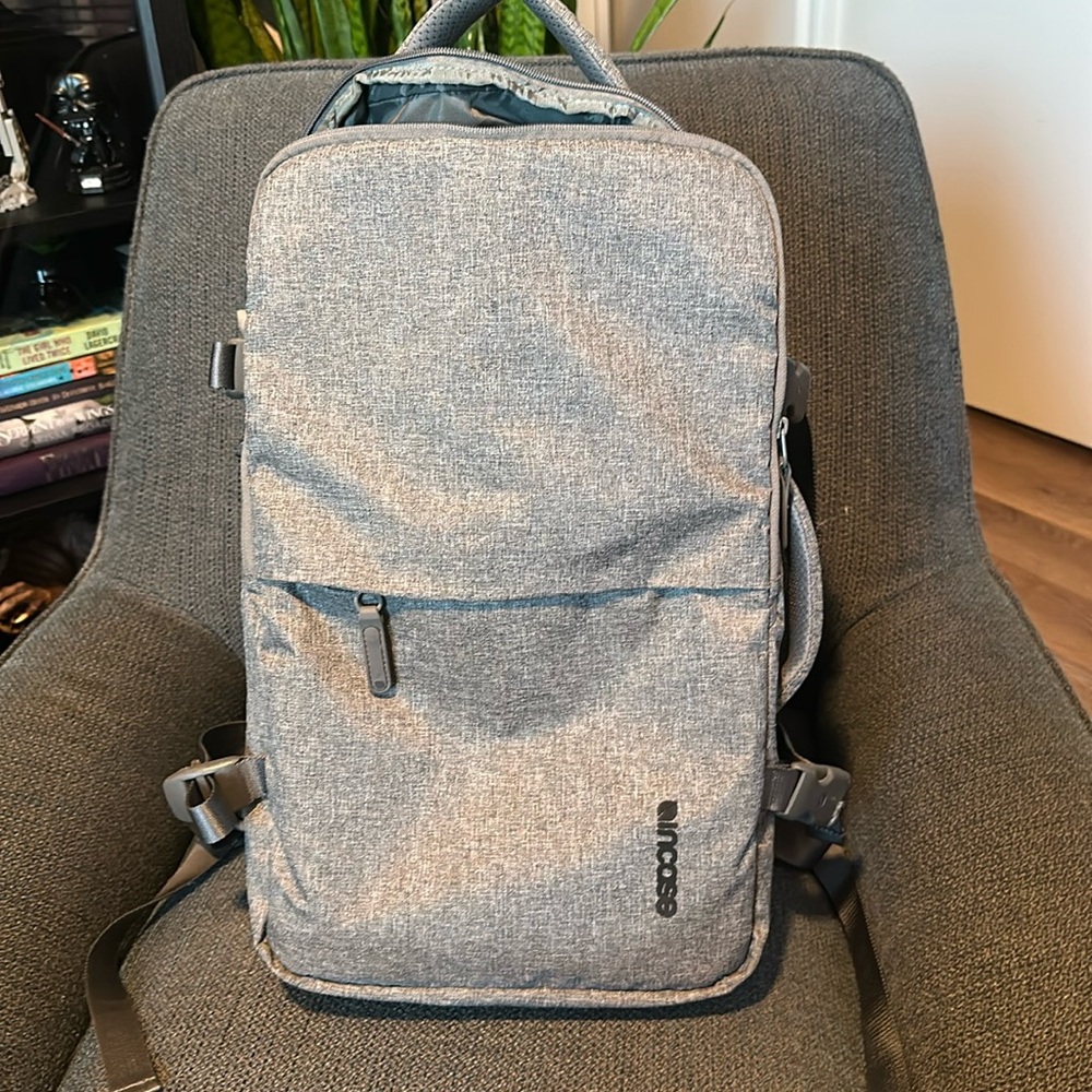 INCASE Backpack. Grey. Like New!